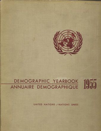 image of United Nations Demographic Yearbook 1955