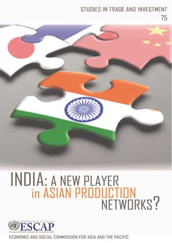 image of India: A New Player in Asian Production Networks?