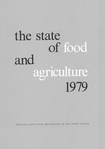 image of The State of Food and Agriculture 1979