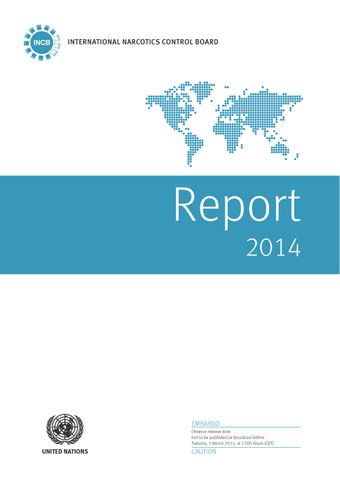 image of Report of the International Narcotics Control Board for 2014