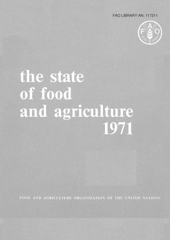 image of The State of Food and Agriculture 1971