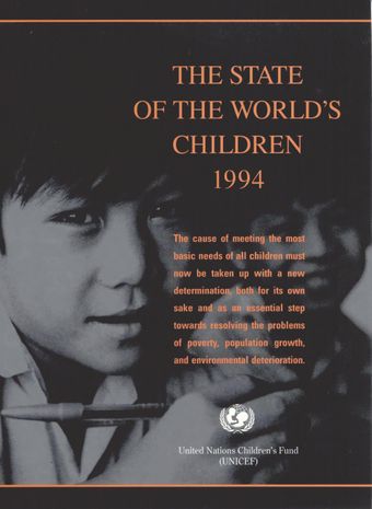 image of The State of the World's Children 1994