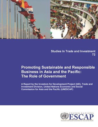 image of Promoting Sustainable and Responsible Business in Asia and the Pacific
