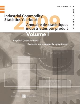 image of Industrial Commodity Statistics Yearbook 2009