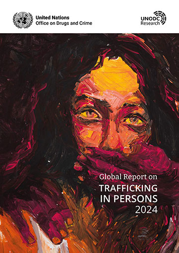 Cover of Global Report on Trafficking in Persons 2024